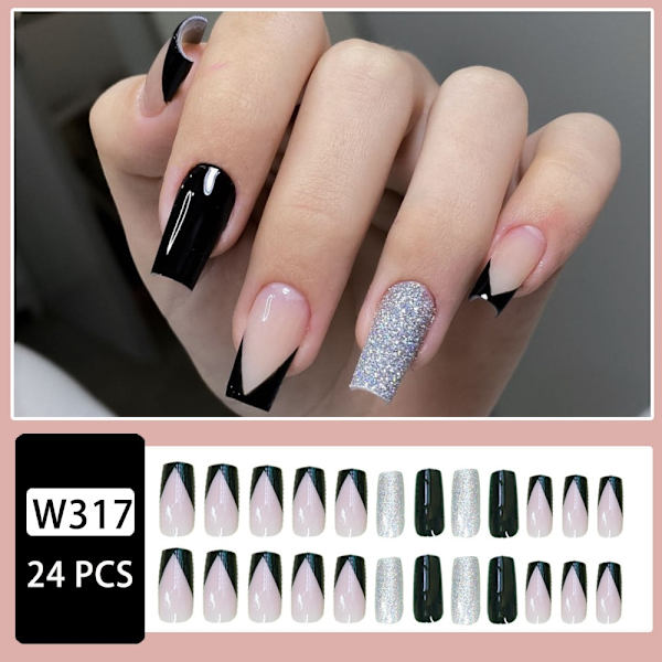 French Fake Nails False Nail W317 W317 W317