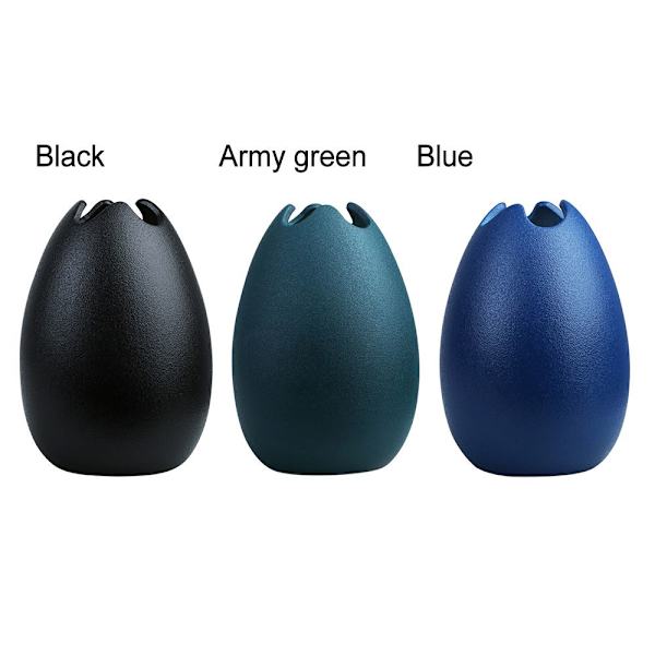 Keramisk vas Växt Blomkruka ARMY GREEN army green