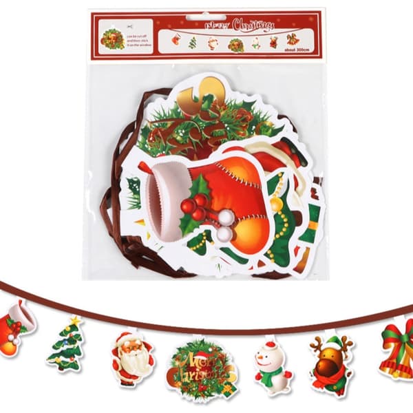 Papir Banner Garland Bunting Garlands Pull Flag