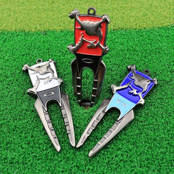 Golf Divot Pitch Repairer Tool BLÅ Blue