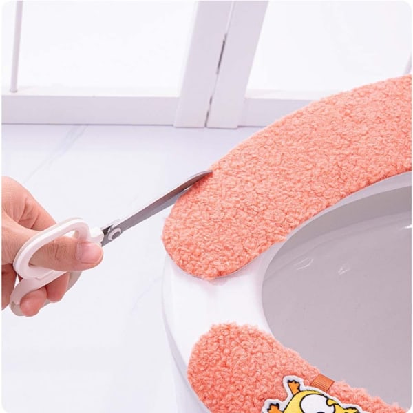 Toalettsetetrekk Plysj vintermatte 1 1 1