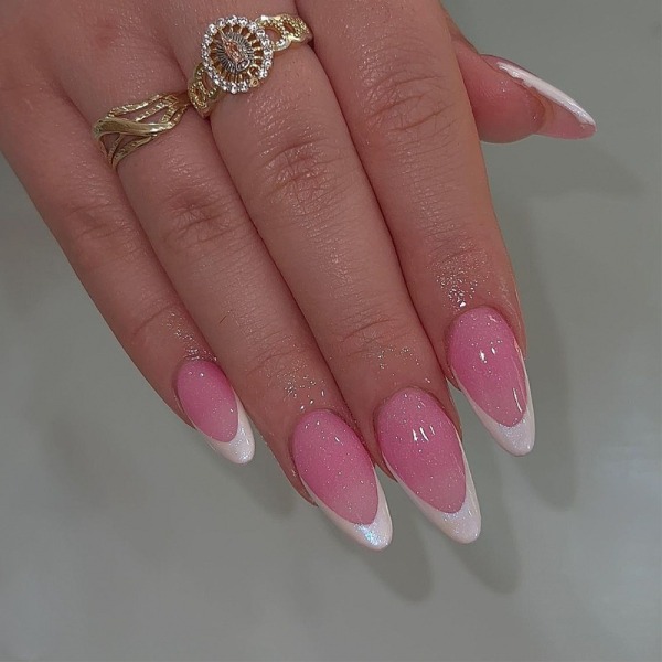 Almond Fake Nails Tekokynnet A1-04-09 A1-04-09 A1-04-09