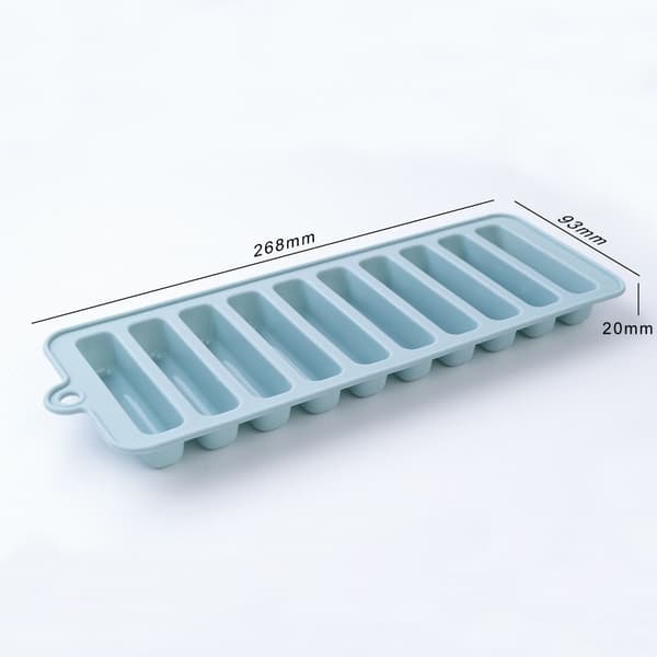 Long Strip Ice Cube Bar Ball Maker Isform HVID White