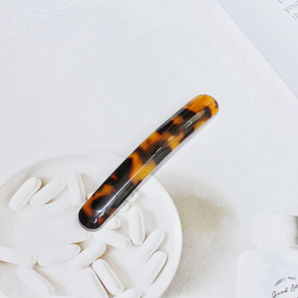 2 st Acetat Hårnålar Hårklämmor DYPA SKOLDPADSHAL DYPT Deep Tortoise shell