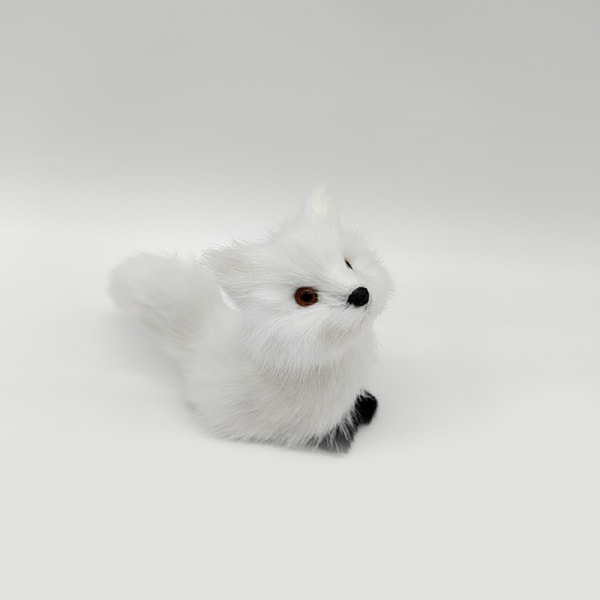 Simulering Furry Fox Model Rævefigurer BRUN C C Brown C-C