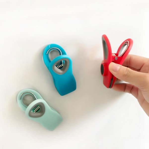 Taskeclips Fresh-Keeping Clamp BLÅ blue