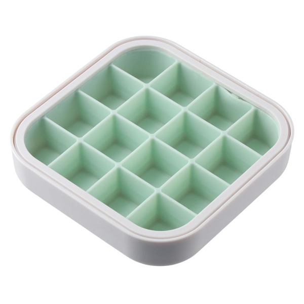 Ice Block Form Is Förvaringslåda GRÅ Grey