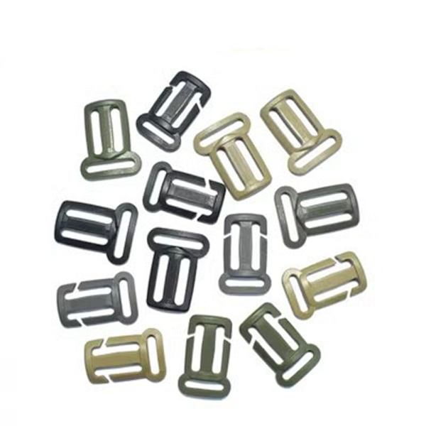 5 st Tri Glide Slider Stege Låsspännen ARMY GREEN 25MM-20MM Army Green 25mm-20mm