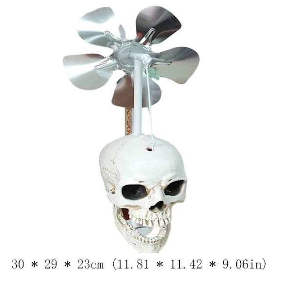 Skull Wind Spinner Wind Spinner SORT black