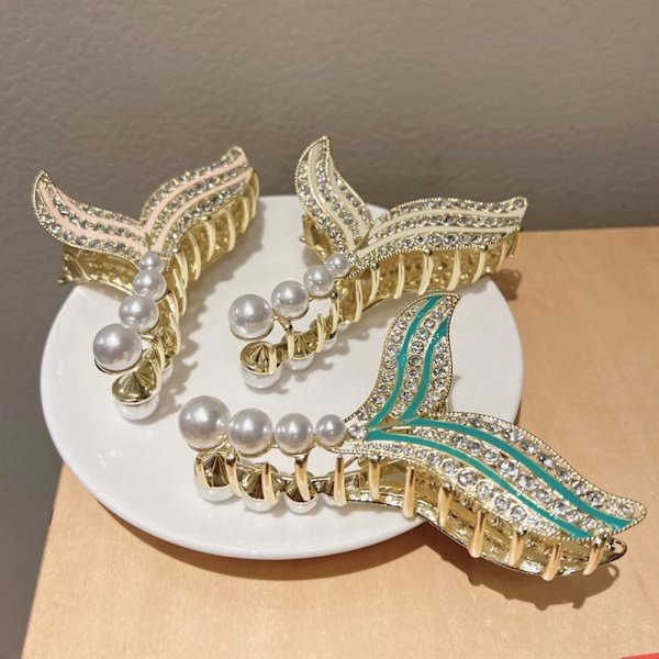 Mermaid Tail Hårnåle Metal Hårclips FARVE 2 FARVE 2 Color 2
