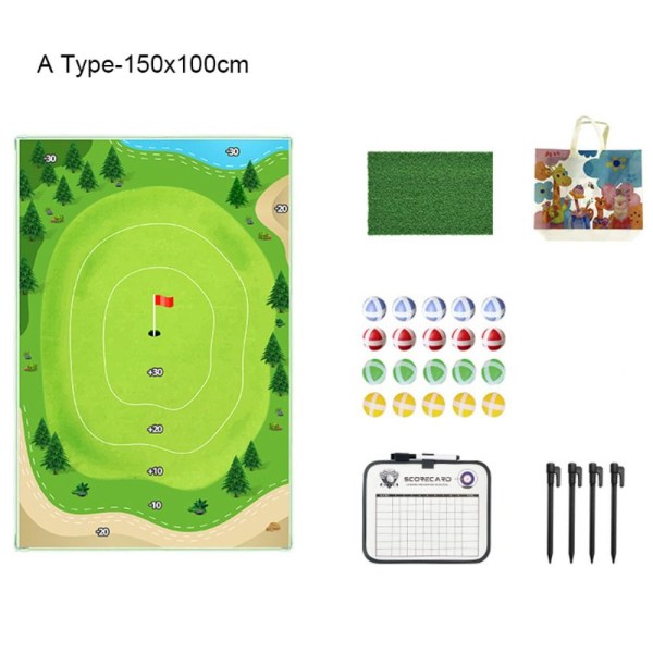 Casual Golf Game Set Golf Training A TYYPPI-150X100CM A A Type-150x100cm