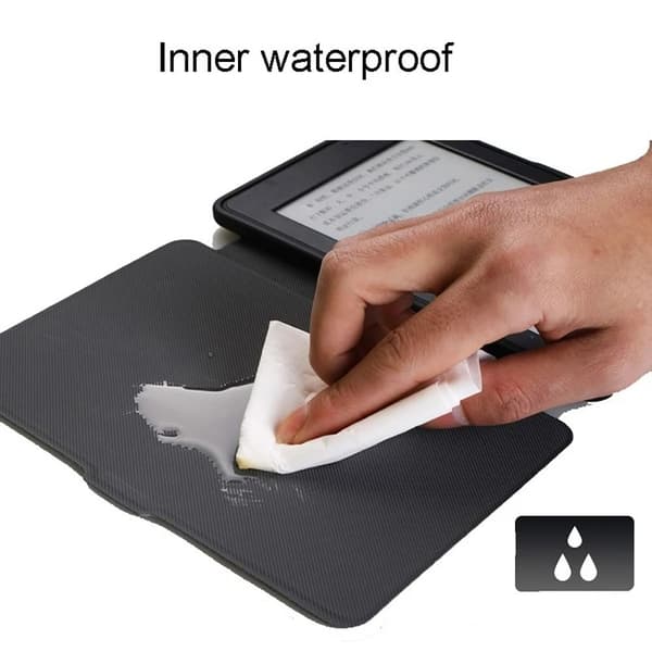 6,8 tommer Smart Case E-bokleser Folio-omslag LYSGRÅTT Light Grey
