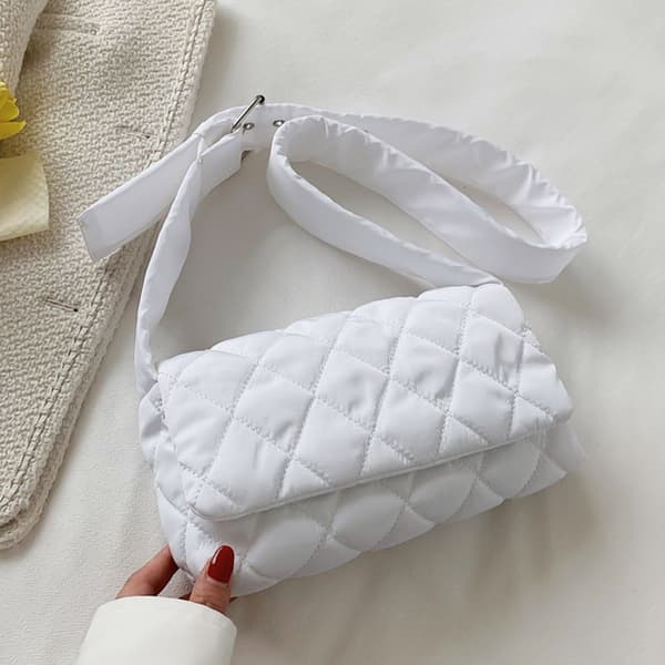 Skuldertasker Puffy Håndtasker SORT black