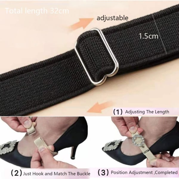 Dame Snørebånd Bundle Shoe Strings SORT black