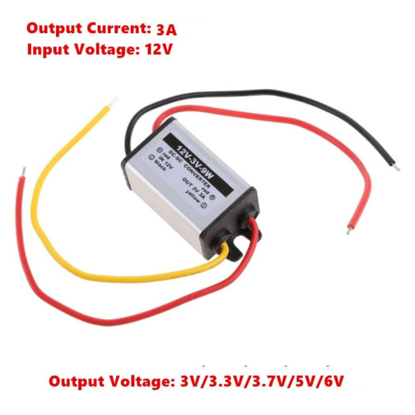 DC- power 12 V - 3,3 V 3 A 12 V - 3,3 V 3 A