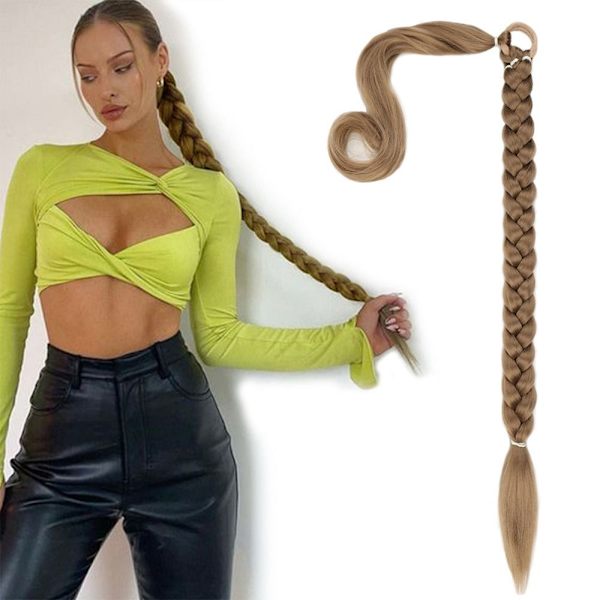 Long Braided Ponytail Extension Mawei 8 8 8