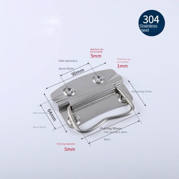 Laatikot Kahvat Kaapin kahva 304 STEEL-2 304 STEEL-2 304 steel-2