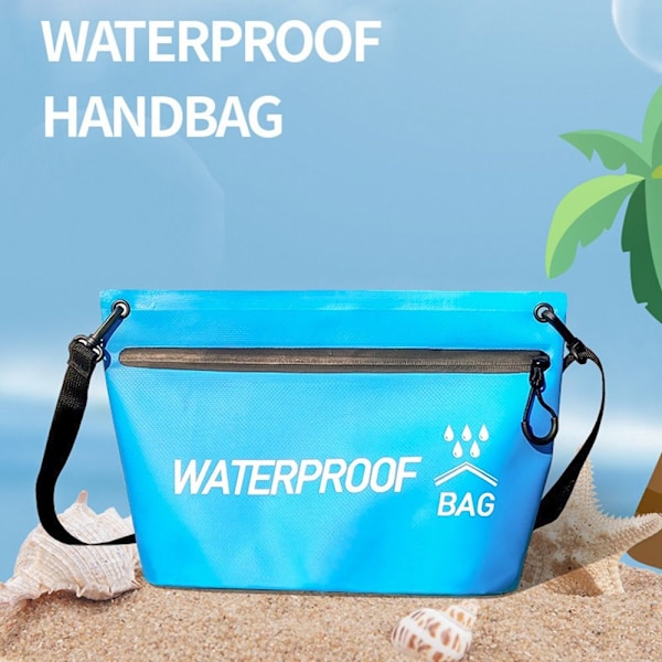 1 Stk Dry Bag Rejselynlås Håndtaske SORT SORT black