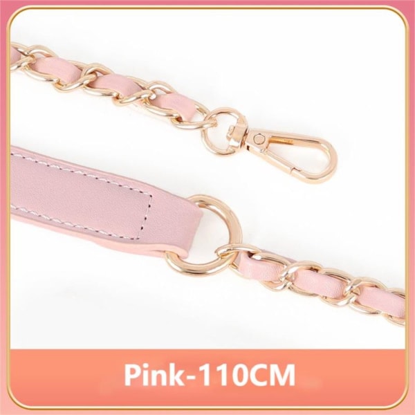 110cm Taske Metal Kæde Taske Strap PINK pink