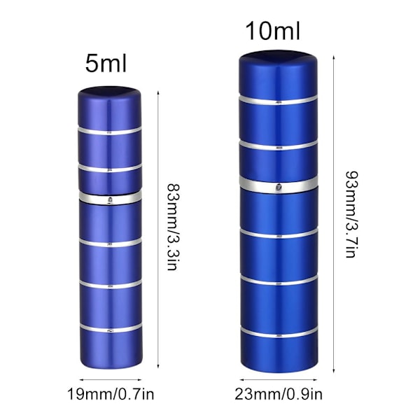 Parfymflaska Tom sprayflaska Red 5ML-5ML