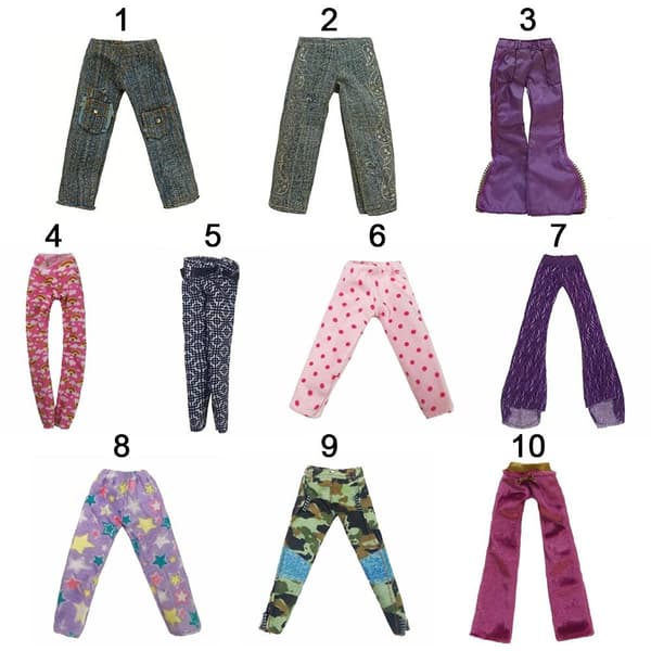 Blomstrede Jeans Læderbukser 2 2 2