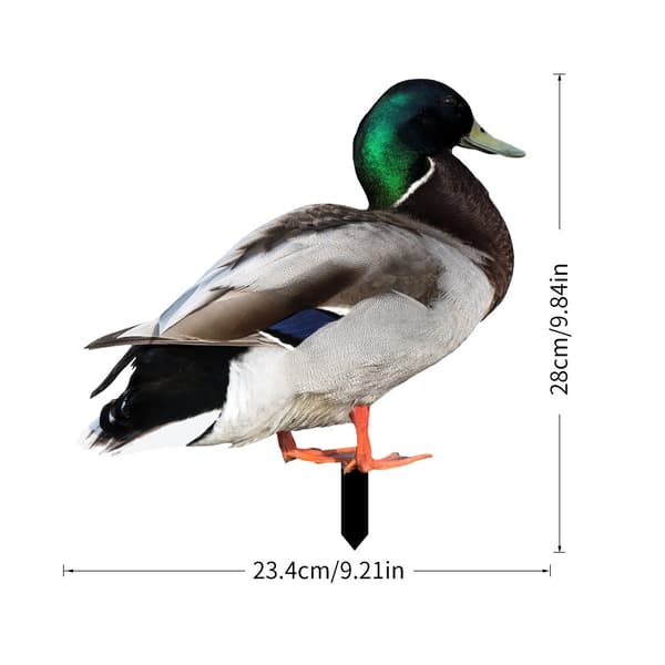 Akryl Duck Statyer Duck Sculpture B B B