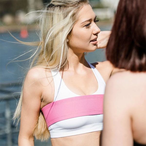 Urheilurintahihna Rintojen suoja VALKOINEN XL XL White XL-XL