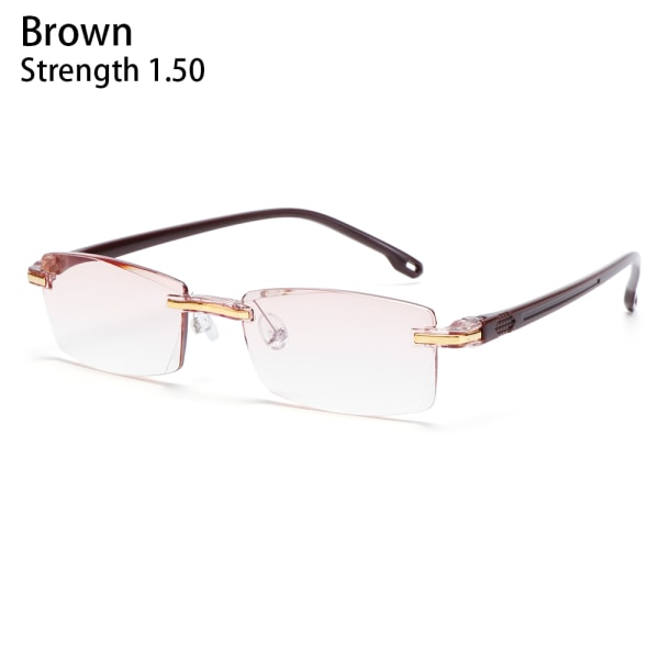 Läsglasögon Anti Blue Light BRUN STYRKA 1,50 brown Strength 1.50