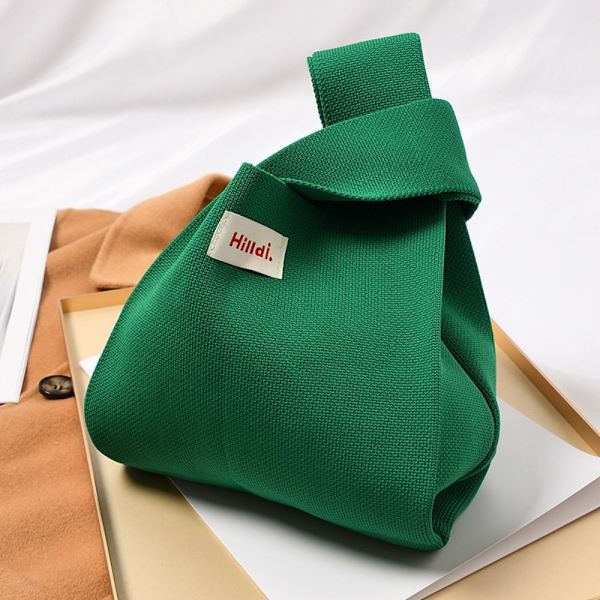 Strik Håndtaske Tote Bag RØD red