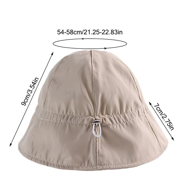 Snøre Basin Hat Summer Bucket Hat SORT black