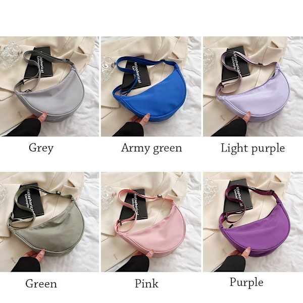 Skulderveske Crossbody-veske LYS LILLA light purple