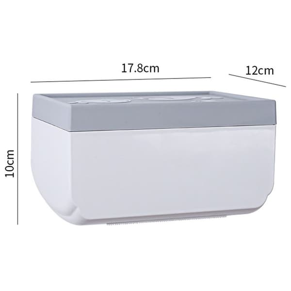 Toalettpapirholder Tissue Box GRÅ Grey