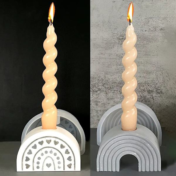 Arch Ljusstake Form Ljushållare CC C