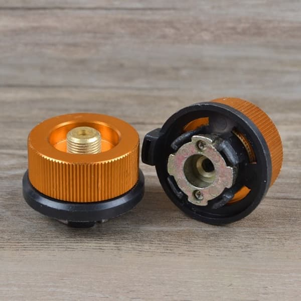 Camping Dåser Adapter Komfur Dåser Adapter SØLV silver