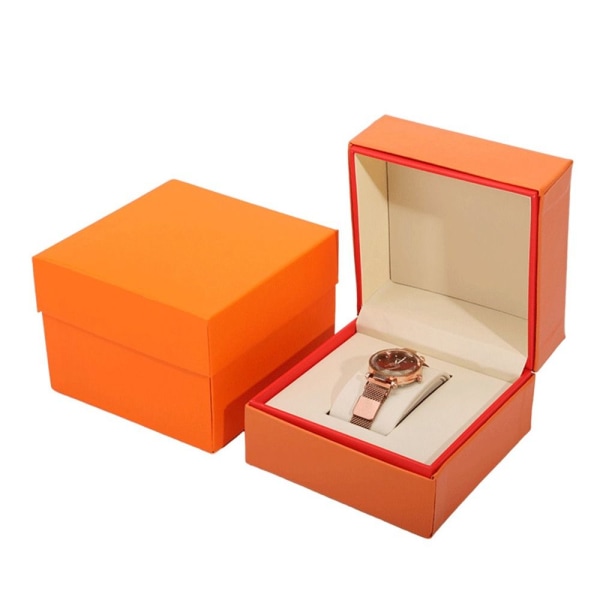 Watch Box Storage Box ORANGE orange