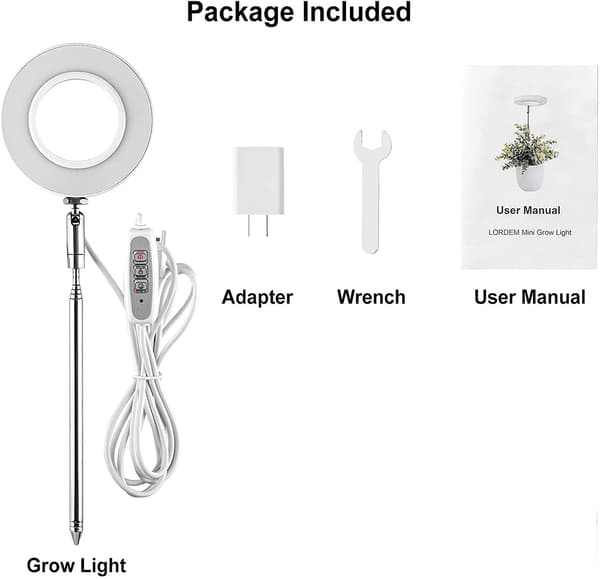 Grow Light voksende lampe 3 3 3