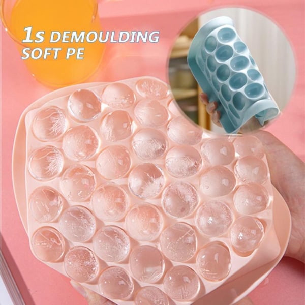 Hockey Ice Making Form Ice Cube Maker Mould BLÅ Blue