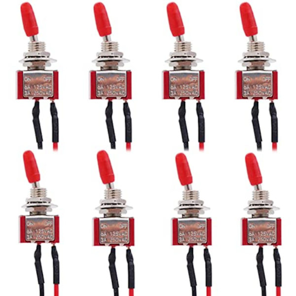 1/8 kpl Miniatyyri vipukytkin, 10 kpl 10pcs