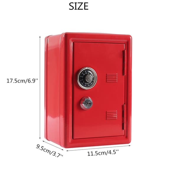 Safe Box Organizer Spargris VIT white