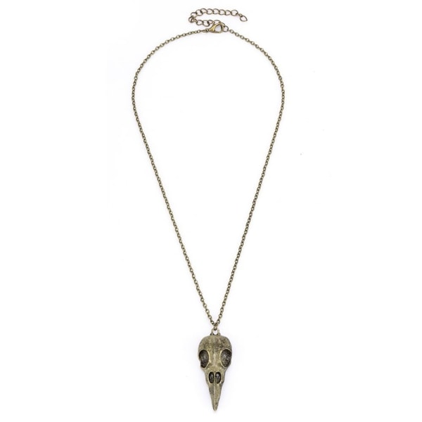 2kpl kaulakoruketjut Skull Pendant GOLD Gold