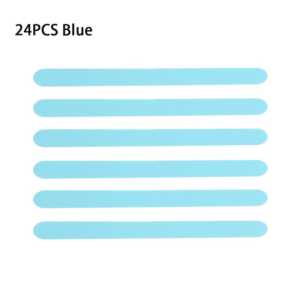 24ST Anti-Slip Strips Bath Safety Strips BLUE LONG STRIP blue Long strip