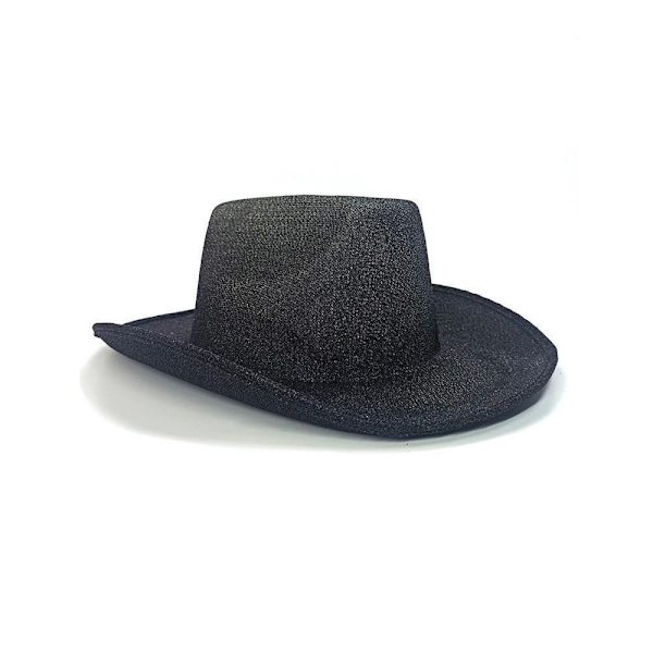 Western Cowboy Hat Hat SORT Black