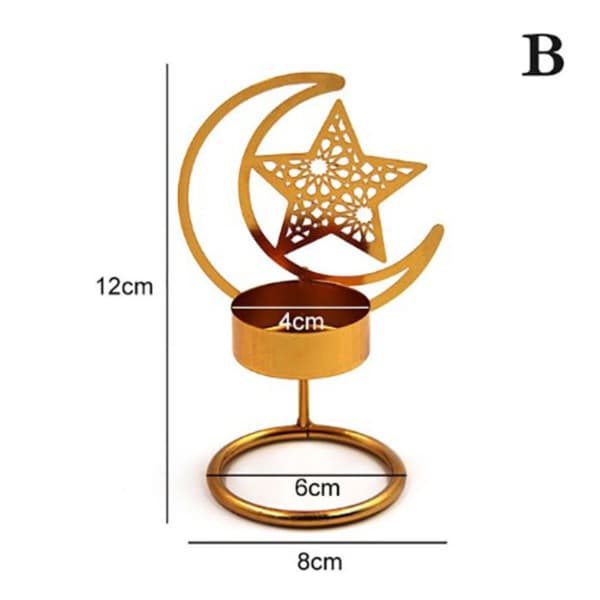 Bladlysestaker Gull Metalllysestaker B B B