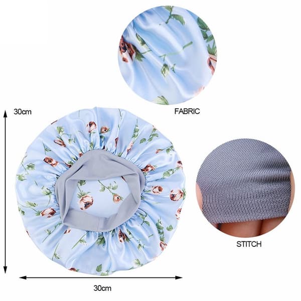 Satin Bonnet Dam Hattar 6 6 6