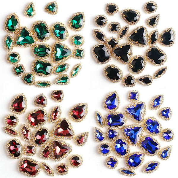 Perler Diamantglaskrystal 2 2 2