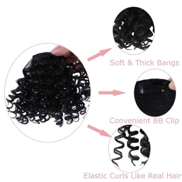 Curly Wig Black Hairpieces STIL 2 STIL 2 Style 2