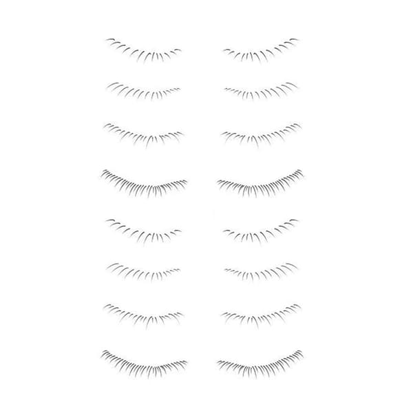 Alaripsien tatuointitarrat Ripsitarrat B-5ARKKEA B-5ARKKEA B-5sheet
