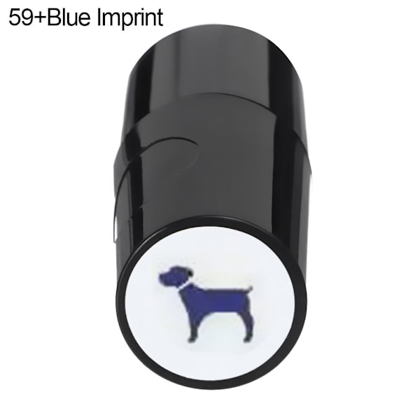 Golfpalloleimamerkki Golfleimasin 59+SININEN JULKISASI 59+SININEN 59+Blue Imprint