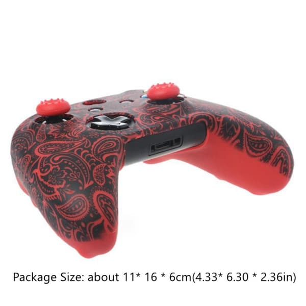 Handtag Silikon Sleeve Game Controller Cover SVART Black