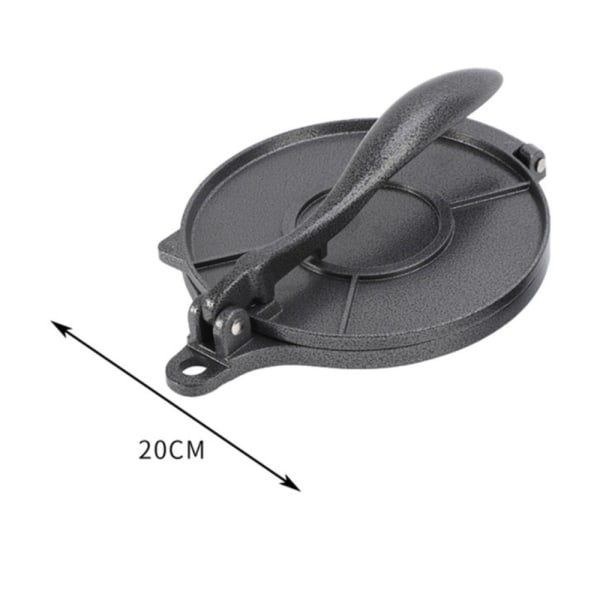 Tortilla Press Maker Degpressning SILVER 16CM 16CM Silver 16cm-16cm